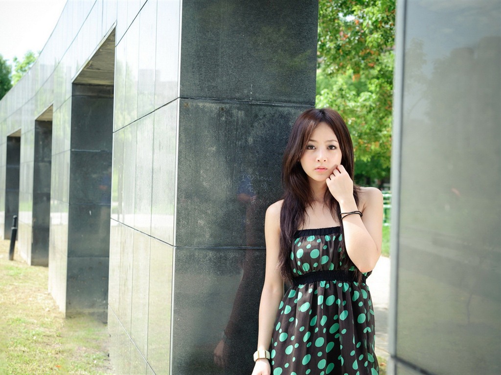 대만 과일 소녀 아름다운 월페이퍼 (11) #16 - 1024x768