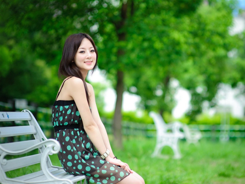 Tchaj-wan ovoce dívka krásné Tapety na plochu (11) #18 - 1024x768