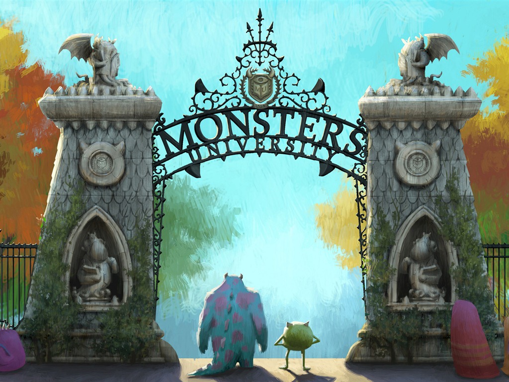 Monsters University 怪獸大學 高清壁紙 #1 - 1024x768