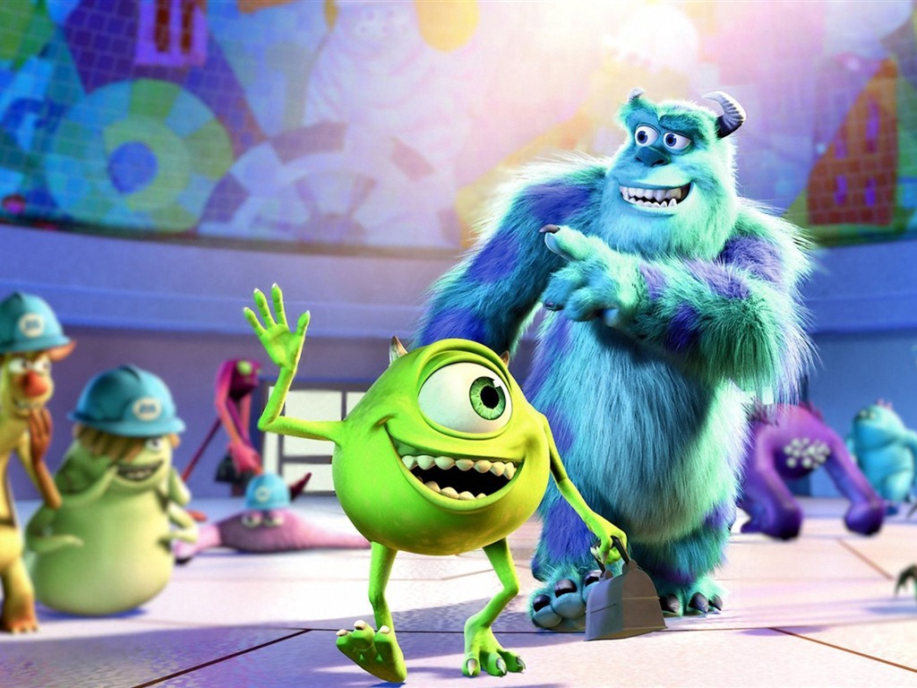 Monsters University HD wallpapers #2 - 1024x768