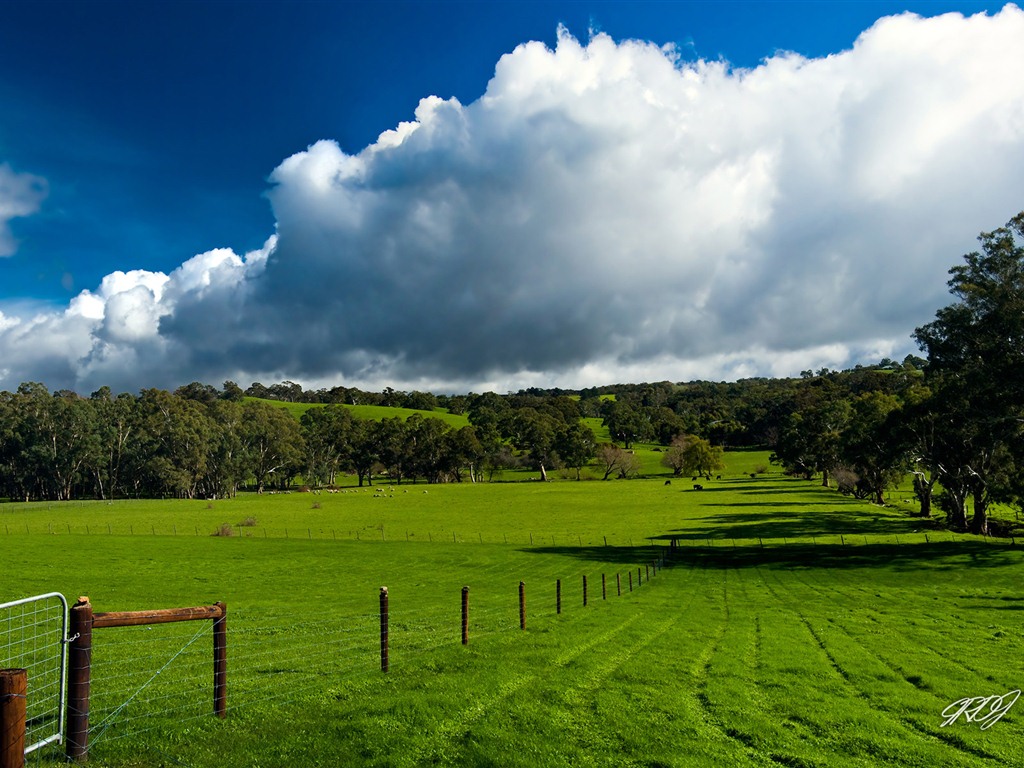 Hermosos paisajes de Australia fondos de pantalla de alta definición #2 - 1024x768