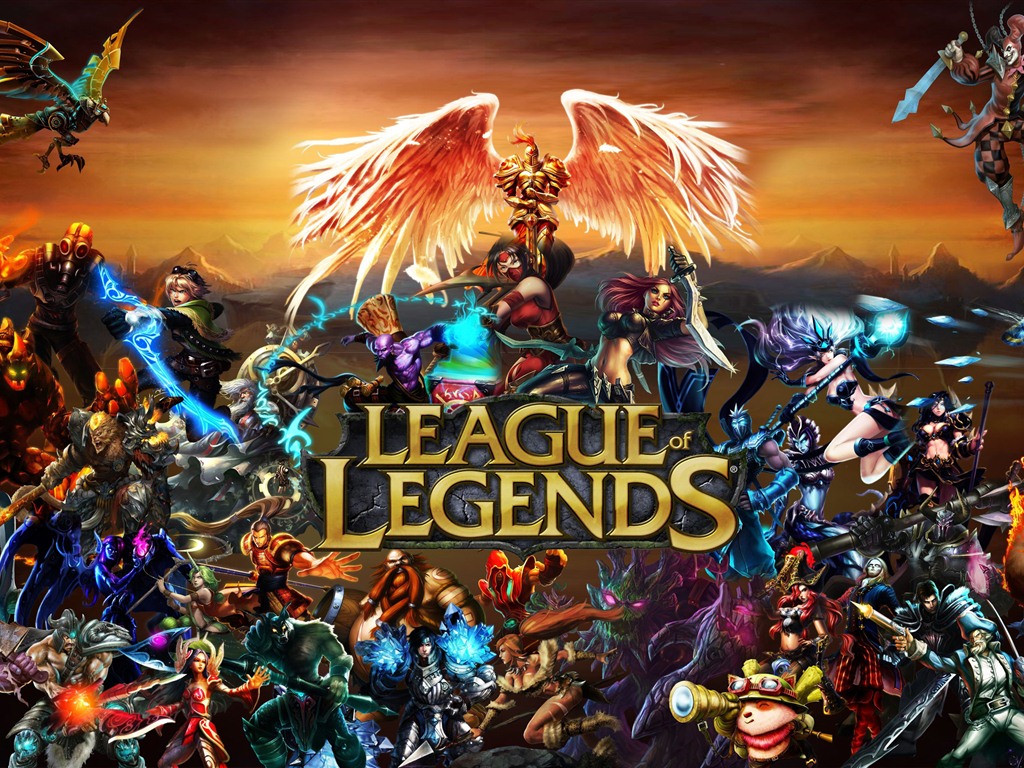 League of Legends 英雄聯盟遊戲高清壁紙 #1 - 1024x768