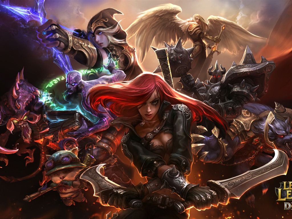 League of Legends hry HD wallpapers #9 - 1024x768