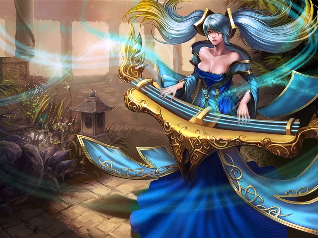 League of Legends schönes Mädchen Wallpaper #2 - 1024x768