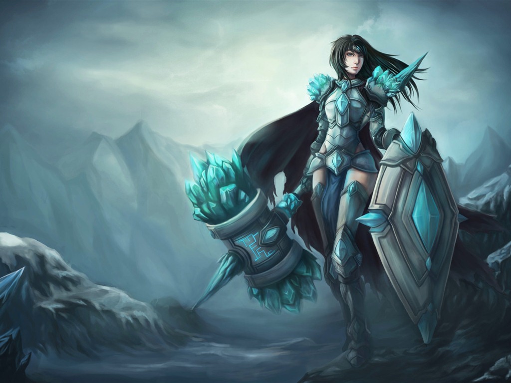 League of Legends schönes Mädchen Wallpaper #10 - 1024x768