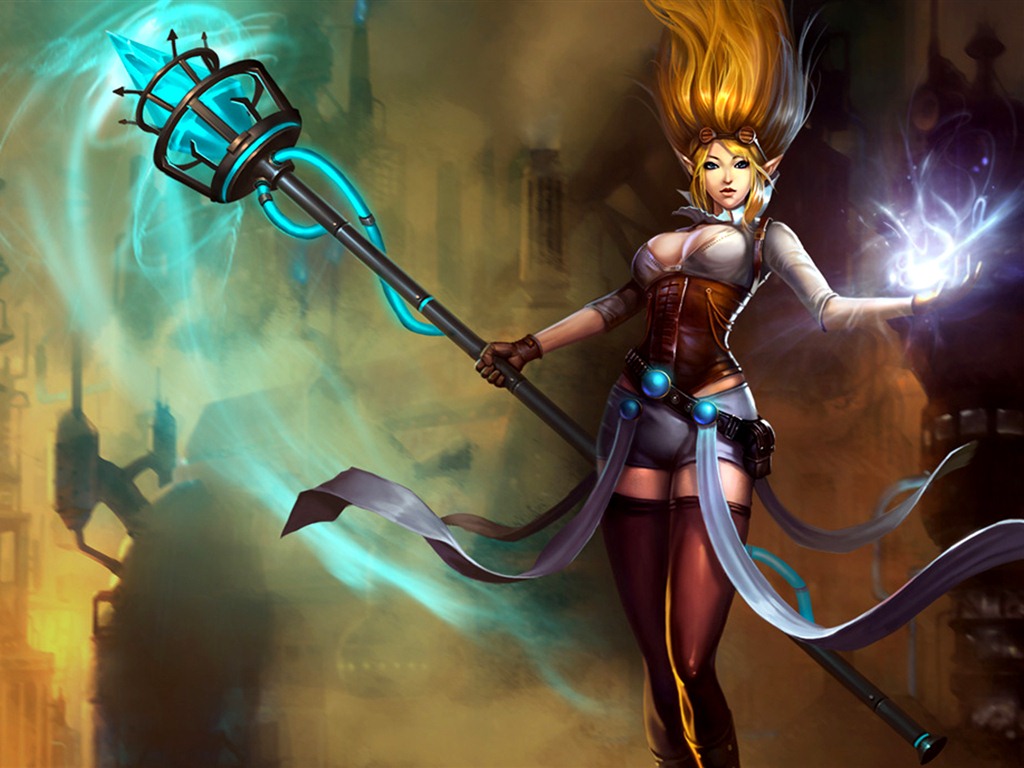 League of Legends schönes Mädchen Wallpaper #11 - 1024x768