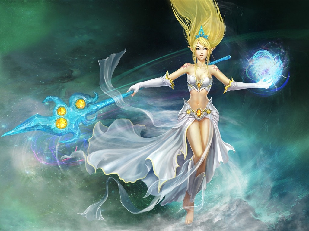 League of Legends beautiful girl wallpapers #12 - 1024x768