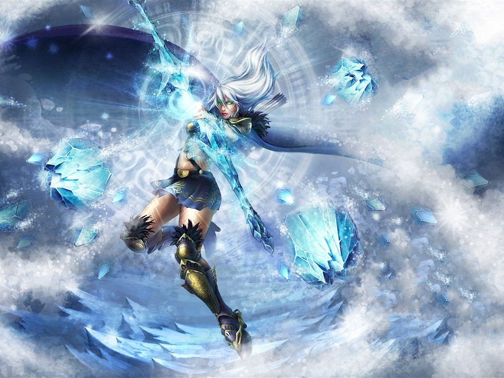 League of Legends schönes Mädchen Wallpaper #14 - 1024x768