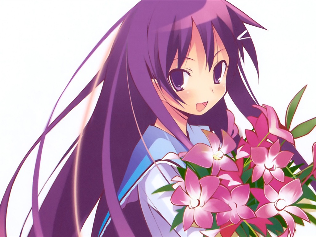 Krásné dívky anime HD Tapety na plochu (2) #3 - 1024x768