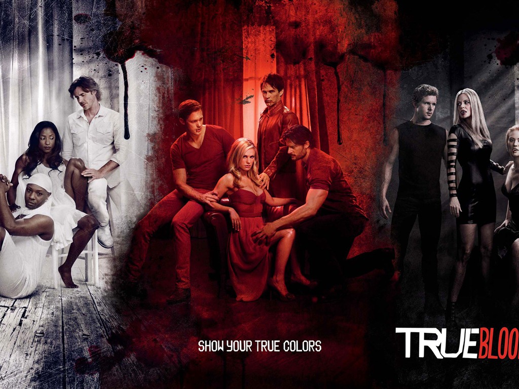 True Blood сериал HD обои #2 - 1024x768