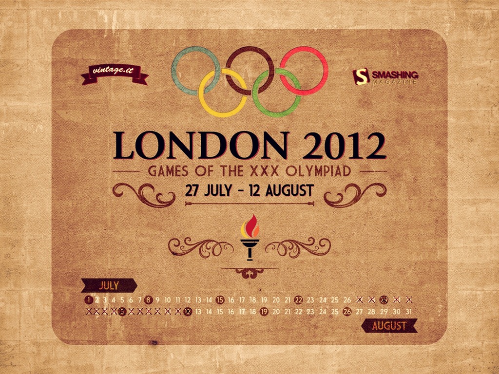 Londýn 2012 olympijských téma Tapety na plochu (1) #24 - 1024x768