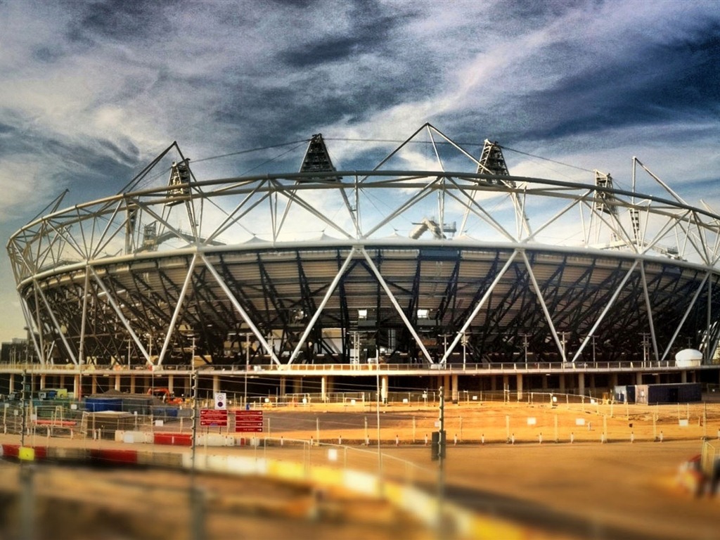 런던 2012 년 올림픽 테마 배경 화면 (2) #15 - 1024x768