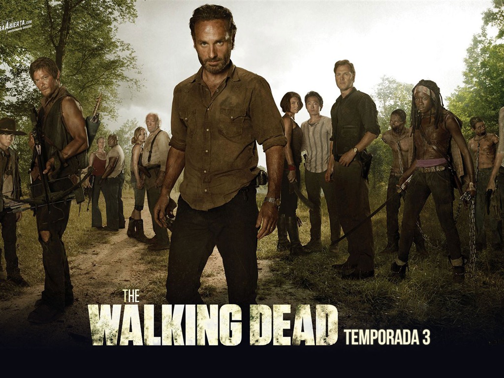 The Walking Dead обои HD #7 - 1024x768
