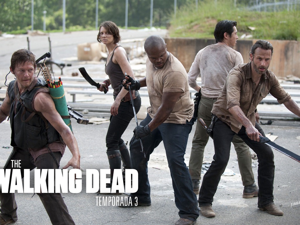 The Walking Dead обои HD #16 - 1024x768