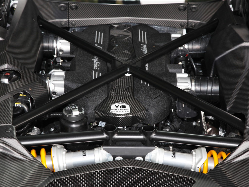 2012 람보르기니 Aventador LP700-4의 HD 배경 화면 #16 - 1024x768