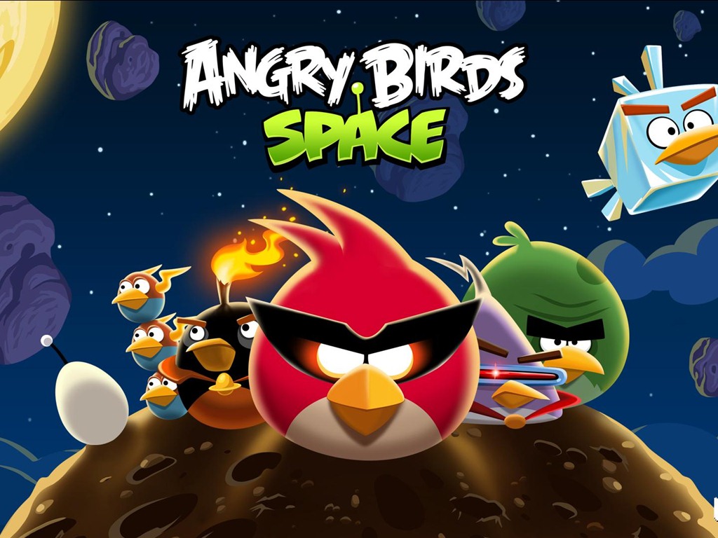 Angry Birds hra na plochu #1 - 1024x768