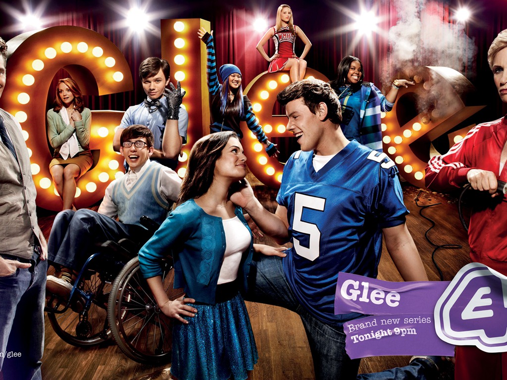 Glee TV Series HD Tapety na plochu #1 - 1024x768