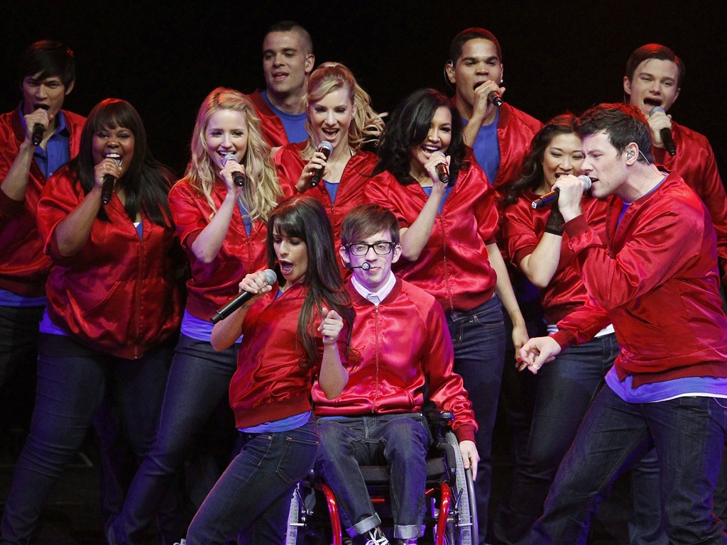 Glee TV Series HD обои #8 - 1024x768