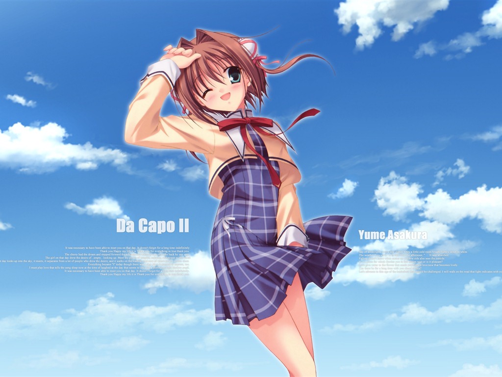 D.C. Dívčí Symphony HD anime Tapety na plochu #21 - 1024x768