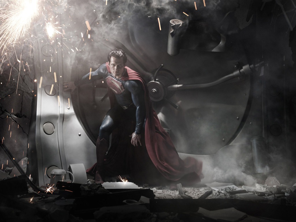 Супермен: Человек из стали обои HD #3 - 1024x768