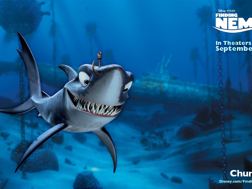 Finding Nemo 3D 海底总动员 3D 2012高清壁纸5 - 1024x768