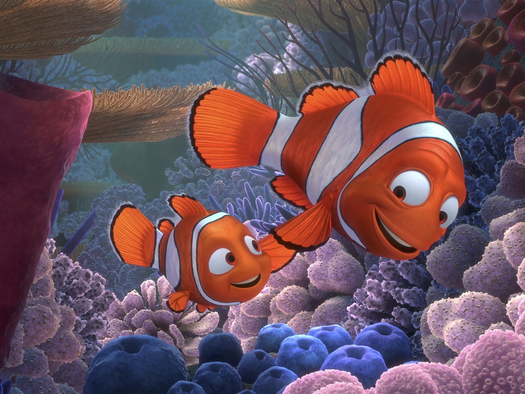 Buscando a Nemo 3D 2012 HD fondos de pantalla #11 - 1024x768