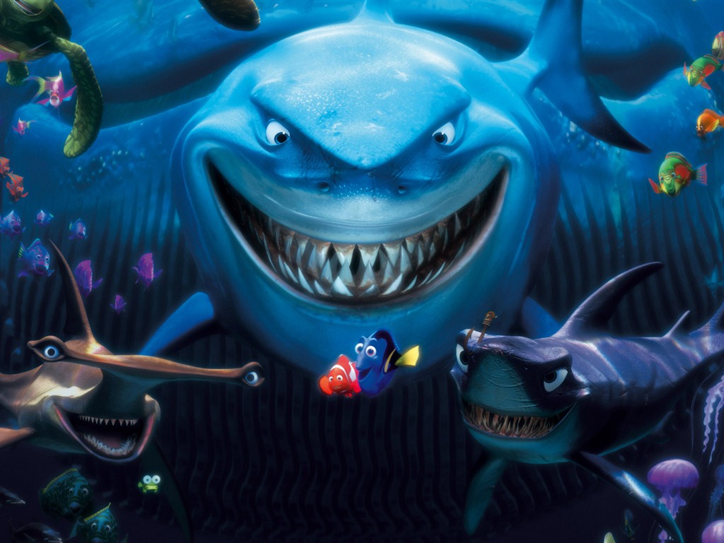Finding Nemo 3D 海底总动员 3D 2012高清壁纸15 - 1024x768
