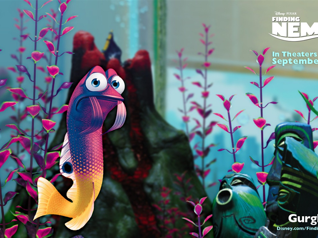 Finding Nemo 3D 海底总动员 3D 2012高清壁纸17 - 1024x768