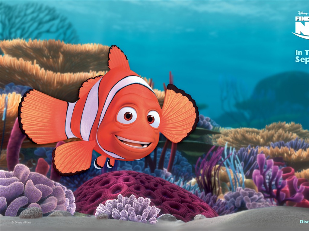 Finding Nemo 3D 海底总动员 3D 2012高清壁纸18 - 1024x768