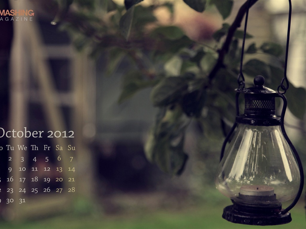 10 2012 Calendar fondo de pantalla (2) #6 - 1024x768