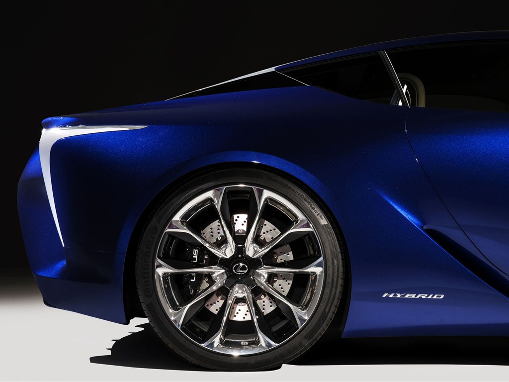2012 Lexus LF-LC синий концепцию HD обои #12 - 1024x768