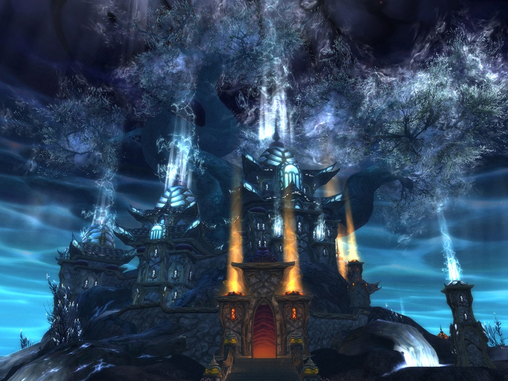 World Of Warcraft: Туманы Pandaria обои HD #2 - 1024x768
