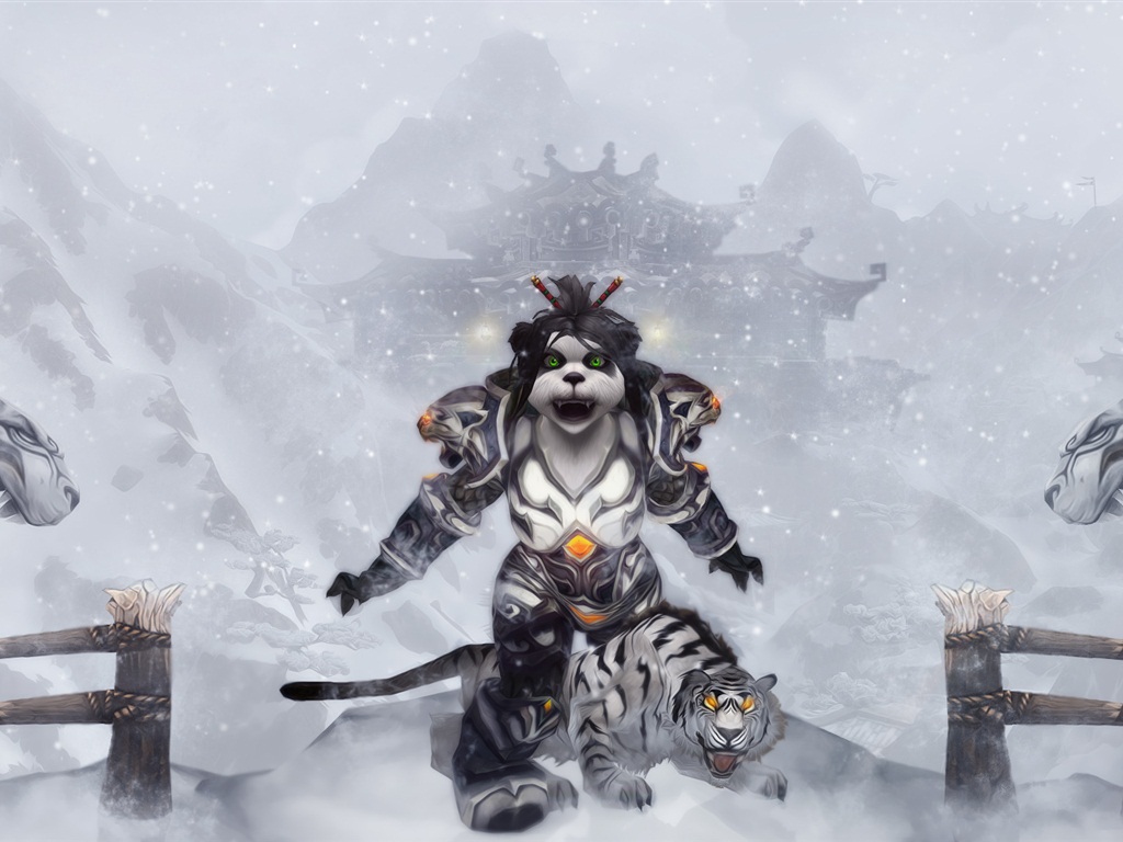 World of Warcraft: Mists of Pandaria fonds d'écran HD #4 - 1024x768
