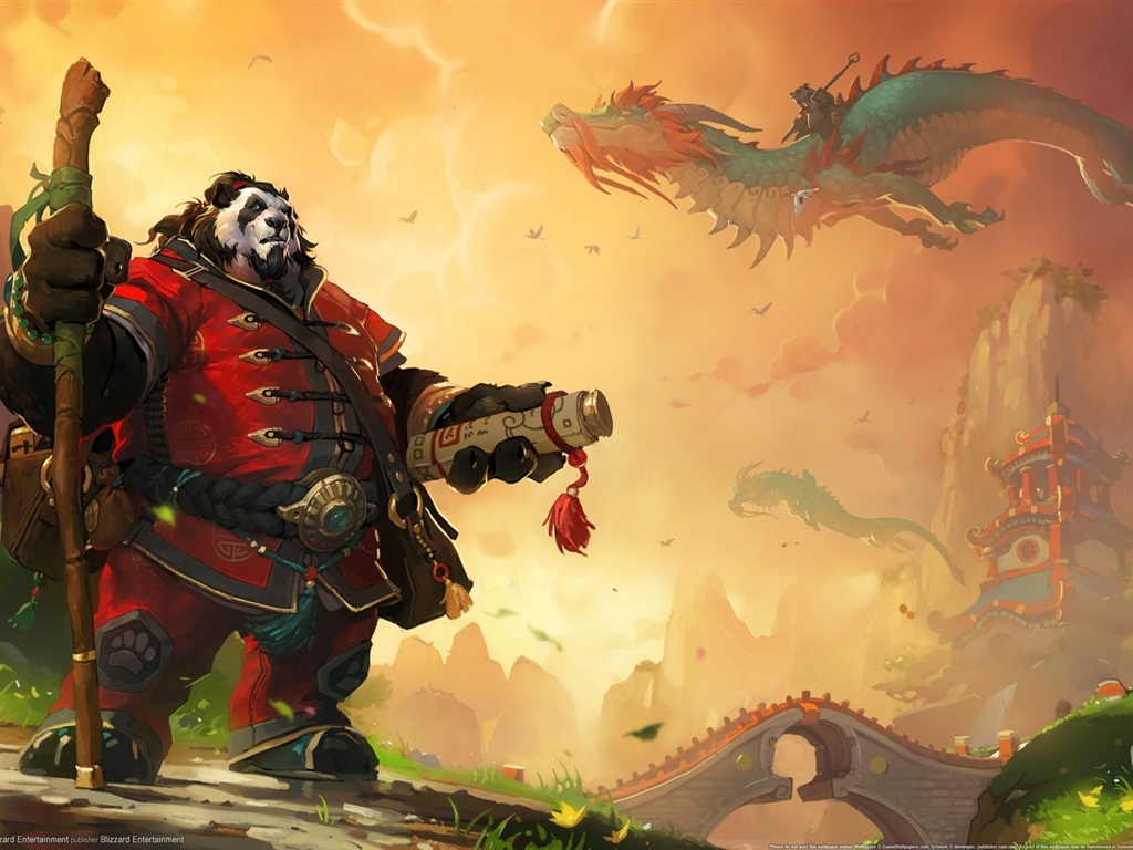 World of Warcraft: Mists of Pandaria fondos de pantalla HD #12 - 1024x768