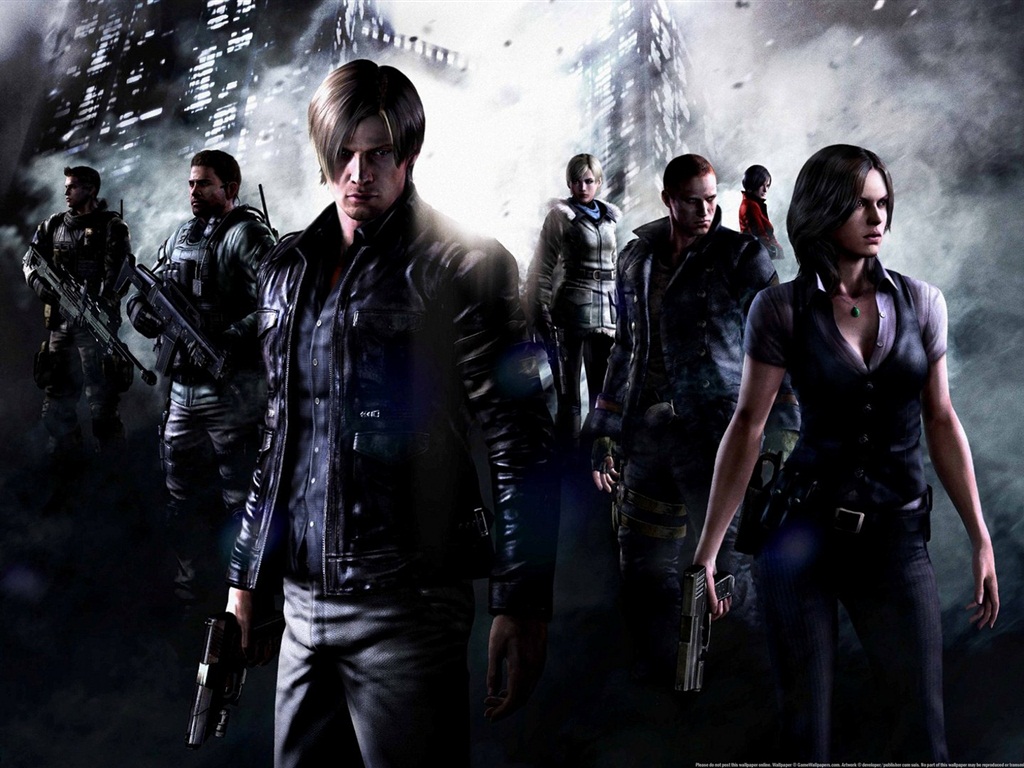 Resident Evil 6 обои HD игры #1 - 1024x768