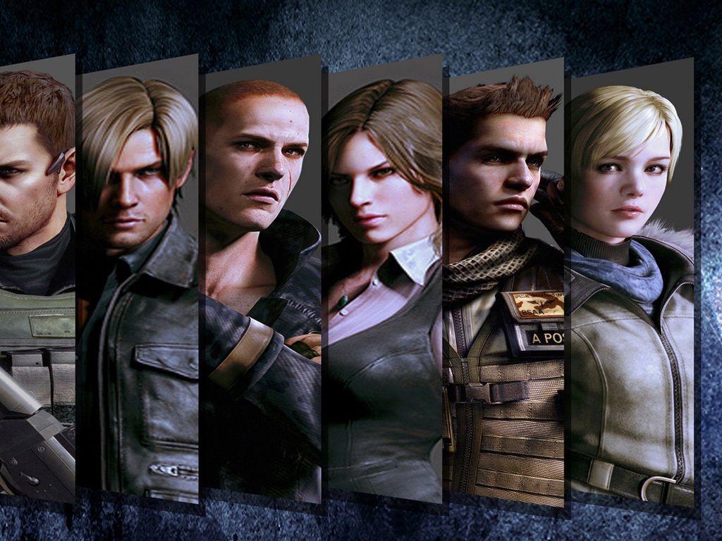 Resident Evil 6 обои HD игры #2 - 1024x768