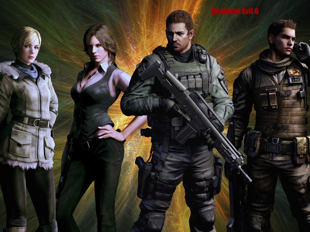 Resident Evil 6 обои HD игры #4 - 1024x768