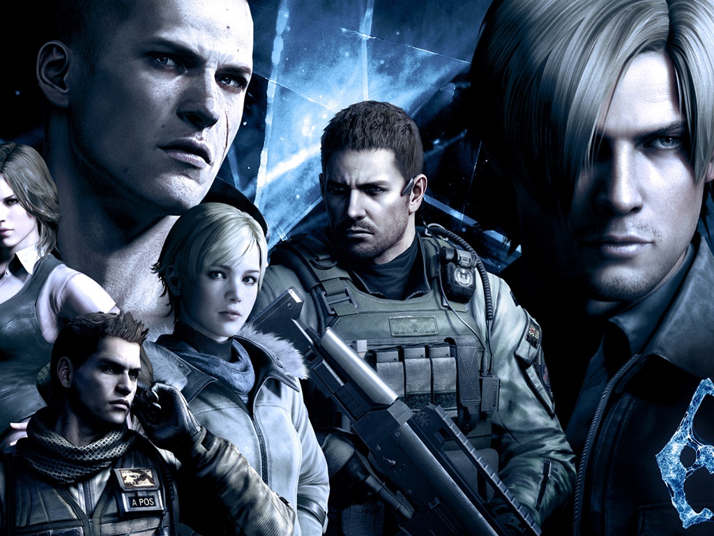 Resident Evil 6 обои HD игры #9 - 1024x768