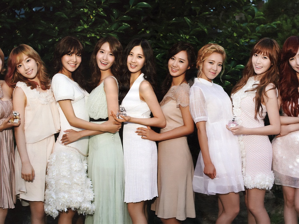 Girls Generation nejnovější HD Tapety Kolekce #2 - 1024x768