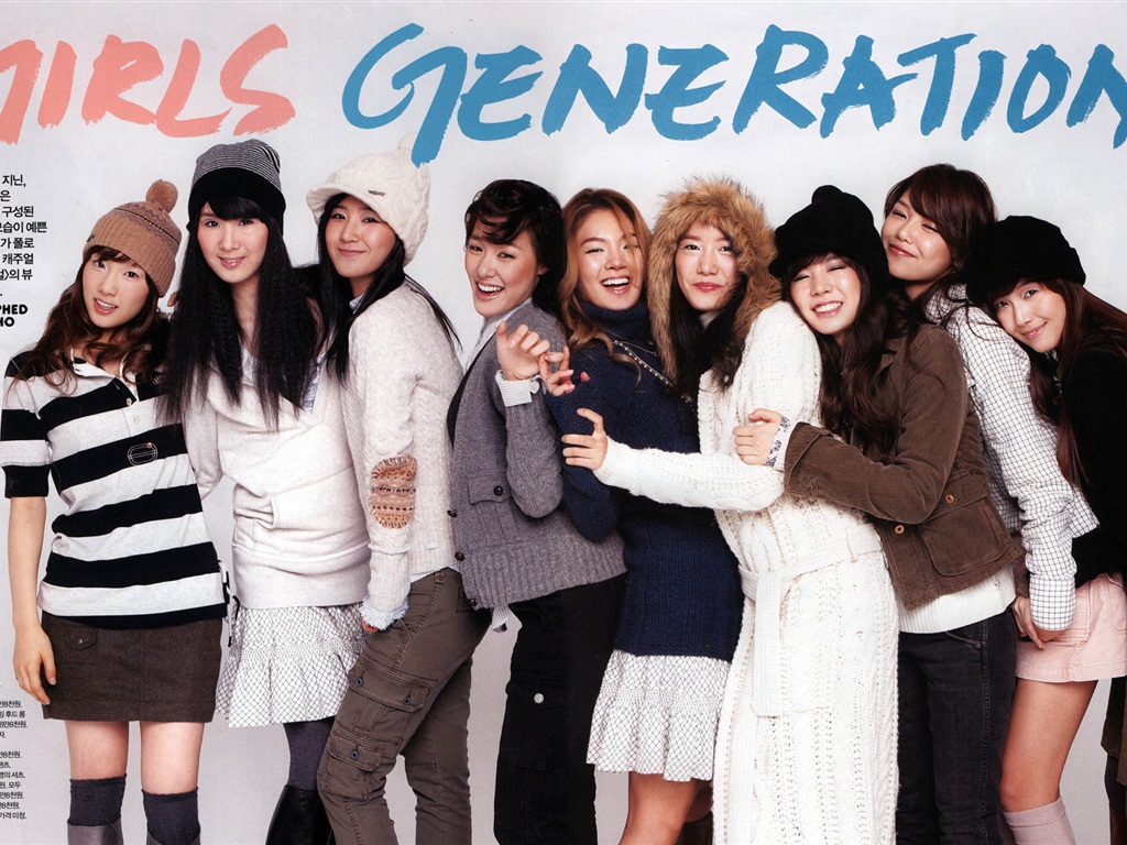 Generación último Girls HD Wallpapers Collection #23 - 1024x768