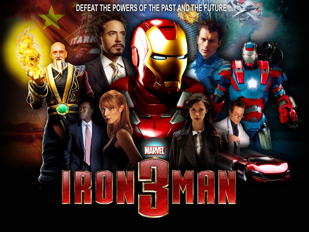 Iron Man 3 HD обои #2 - 1024x768