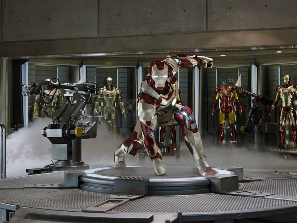 Iron Man 3 HD обои #9 - 1024x768