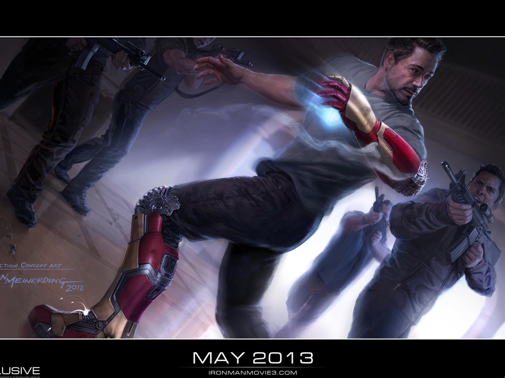 Iron Man 3 HD обои #14 - 1024x768