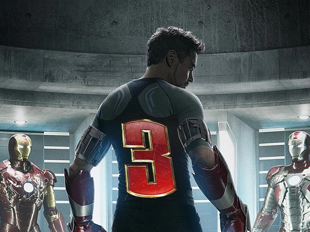 Iron Man 3 HD обои #15 - 1024x768