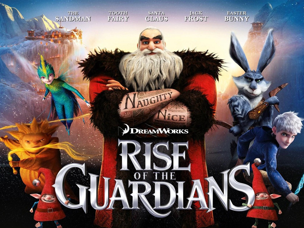 Rise of the Guardians HD Tapety na plochu #11 - 1024x768