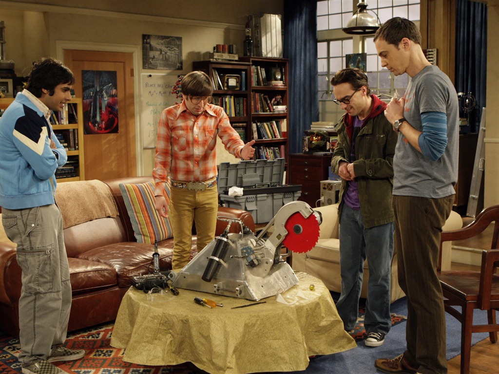 The Big Bang Theory 生活大爆炸 电视剧高清壁纸8 - 1024x768