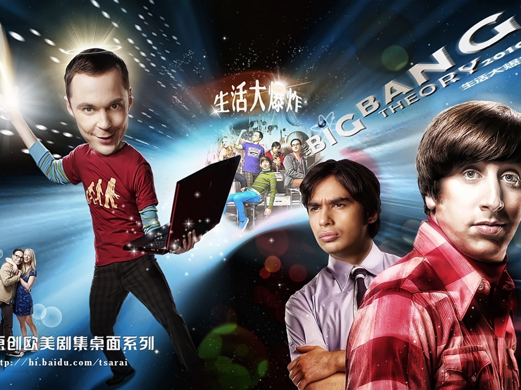 The Big Bang Theory Serie de TV HD fondos de pantalla #27 - 1024x768