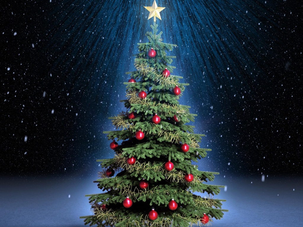 Merry Christmas HD Wallpaper Featured #6 - 1024x768