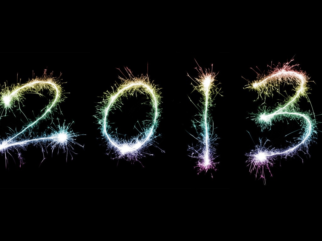 Feliz Año Nuevo 2013 HD fondos de pantalla #1 - 1024x768