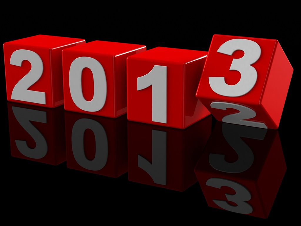 2013 Šťastný Nový Rok HD Tapety na plochu #10 - 1024x768